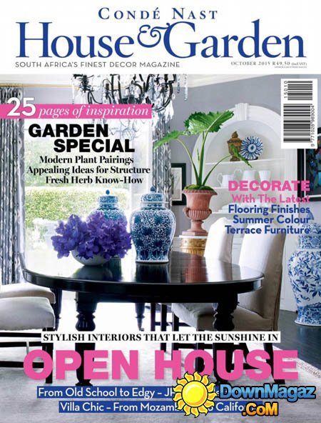 Condé Nast House & Garden SA – October 2015 Condé Nast House & Garden SA – October 2015