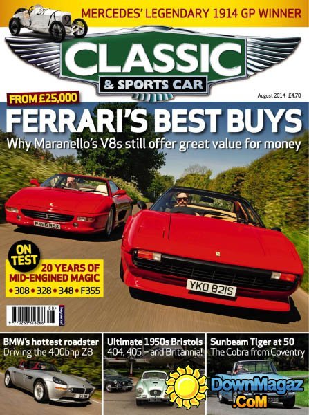 Classic & Sports Car UK - August 2014 Classic & Sports Car UK - August 2014