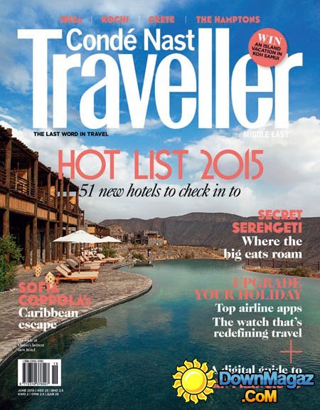 Conde Nast Traveller Middle East - June 2015 Conde Nast Traveller Middle East - June 2015