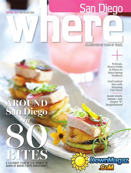 Where San Diego - Spring 2016 Where San Diego - Spring 2016