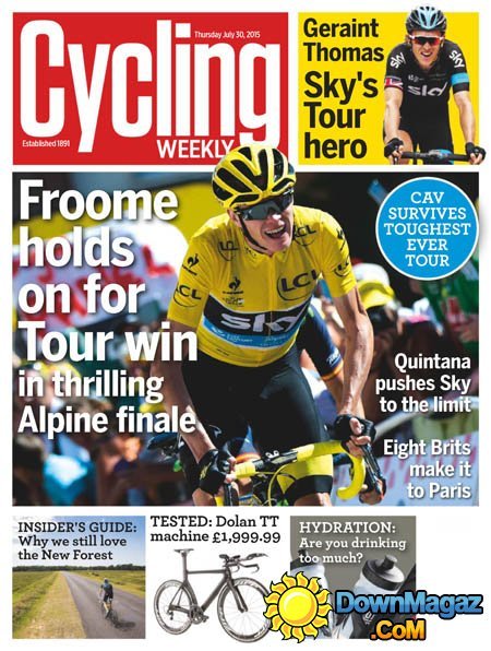 Cycling Weekly UK - 30 July 2015 Cycling Weekly UK - 30 July 2015