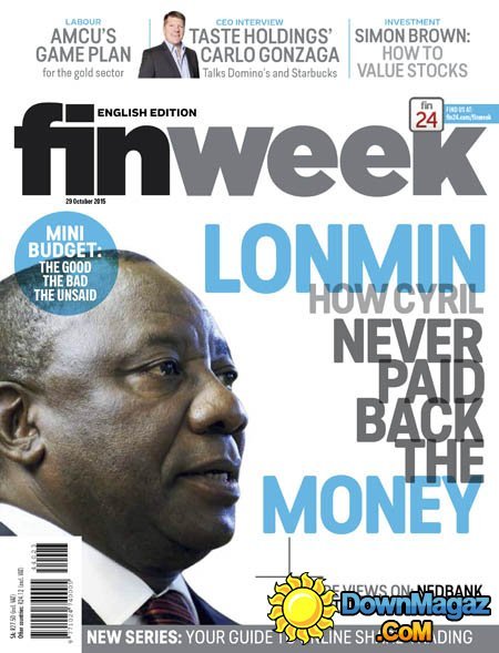 Finweek SA – 29 October 2015 Finweek SA – 29 October 2015