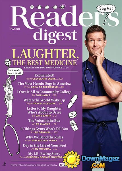 Reader's Digest USA - May 2015 Reader's Digest USA - May 2015