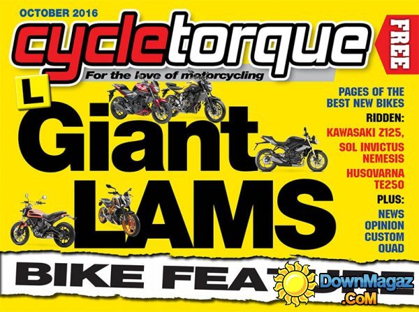 Cycle Torque - October 2016 Cycle Torque - October 2016