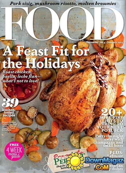Food Philippines - No.6 December 2014/January 2015 Food Philippines - No.6 December 2014/January 2015
