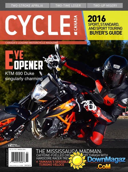 Cycle Canada - March 2016 Cycle Canada - March 2016