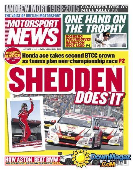 Motorsport News UK - 14 October 2015