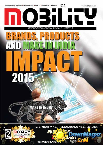 Mobility India - December 2015 Mobility India - December 2015