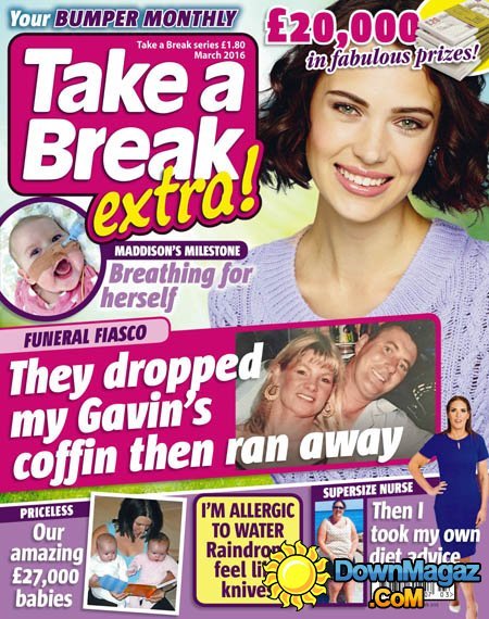 Take a Break Series - March 2016 Take a Break Series - March 2016