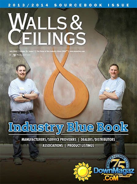 Walls & Ceilings - July 2013 Walls & Ceilings - July 2013