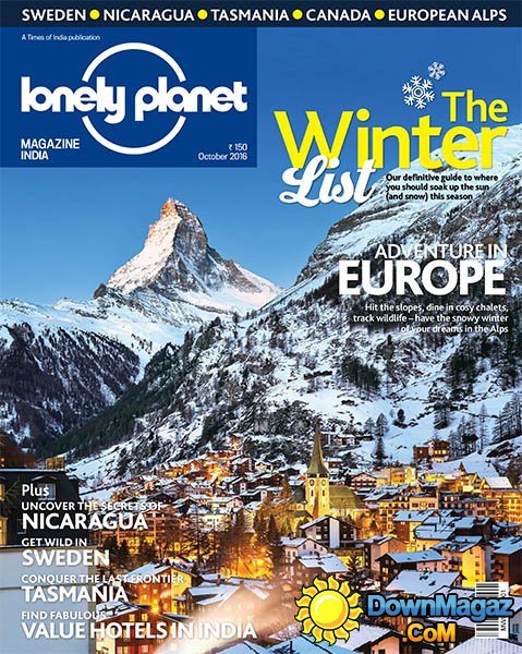 Lonely Planet India - October 2016