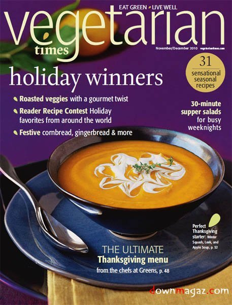 Vegetarian Times - November/December 2010 Vegetarian Times - November/December 2010