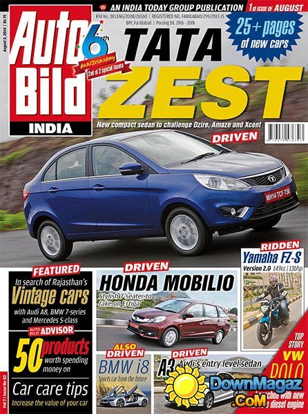 Auto Bild India - 5 August 2014