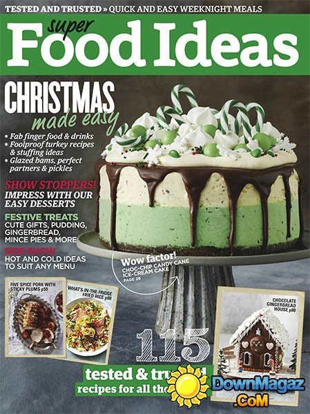 Super Food Ideas - December 2016 Super Food Ideas - December 2016