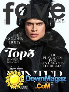 Fave Men's - Winter-Spring 2017 Fave Men's - Winter-Spring 2017