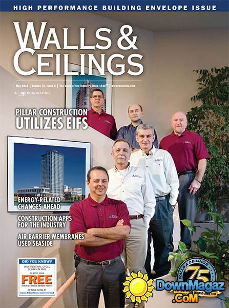 Walls & Ceilings - May 2013 Walls & Ceilings - May 2013