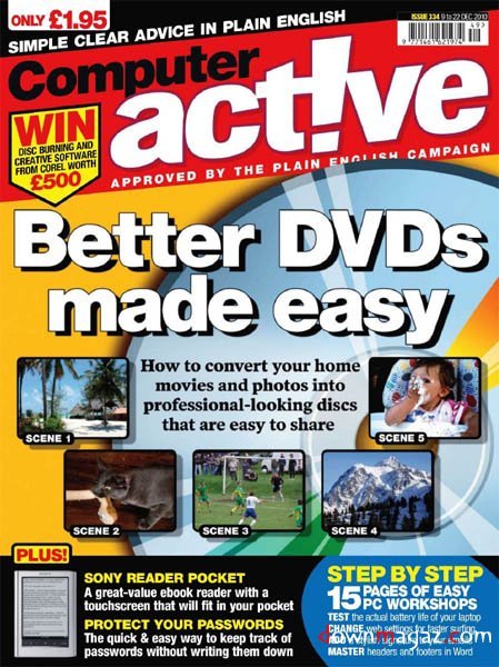 Computer Active - issue 334 - 9 December to 22 December 2010 (UK) Computer Active - issue 334 - 9 December to 22 December 2010 (UK)
