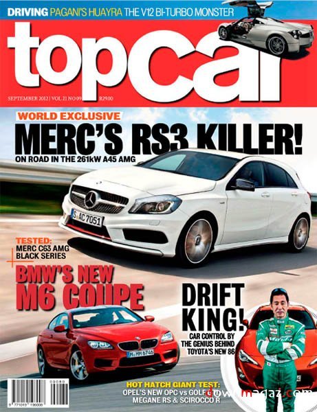 topCar South Africa September 2012 topCar South Africa September 2012