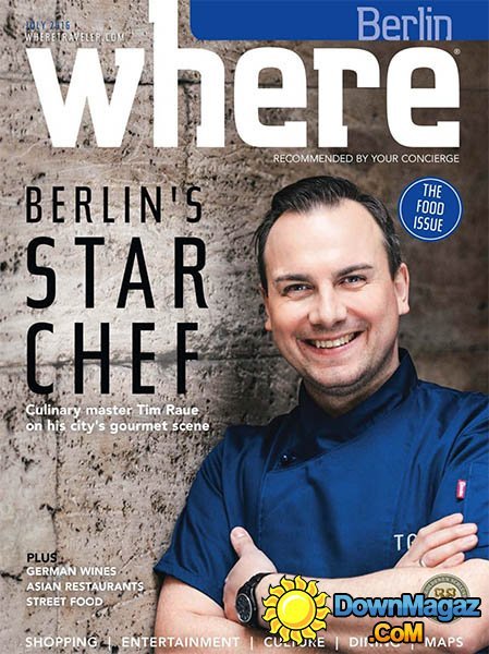 Where Berlin - July 2016 Where Berlin - July 2016