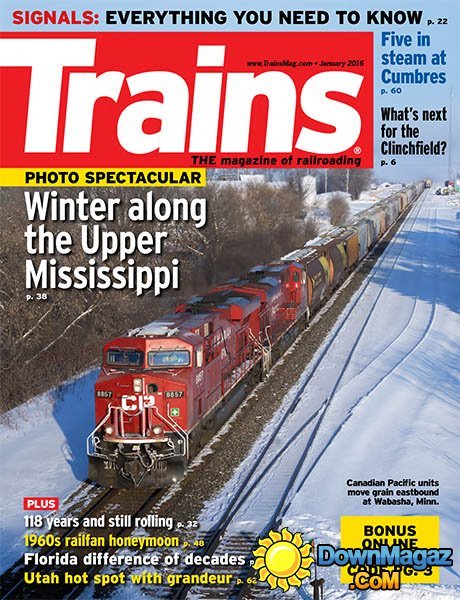Trains USA - January 2016 Trains USA - January 2016