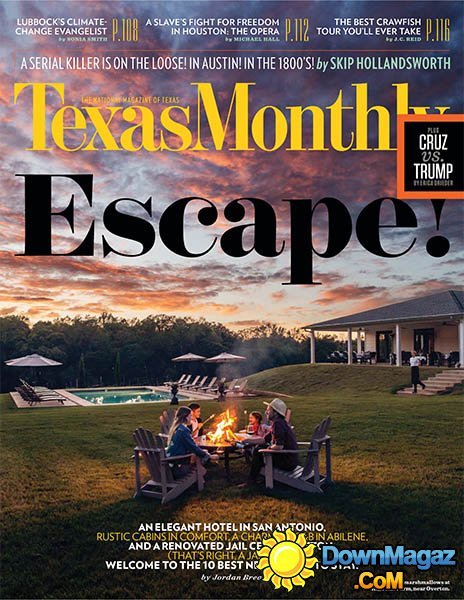Texas Monthly - May 2016