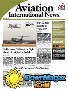 Aviation International News - 01.2017 Aviation International News - 01.2017