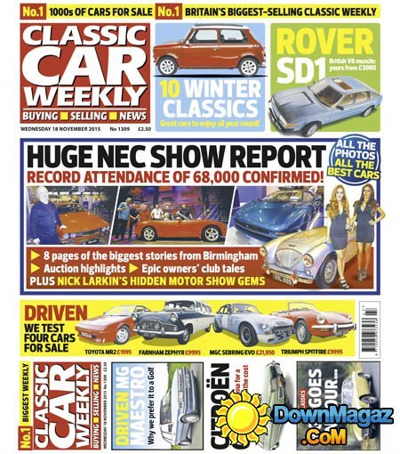 Classic Car Weekly UK - 18 November 2015 Classic Car Weekly UK - 18 November 2015