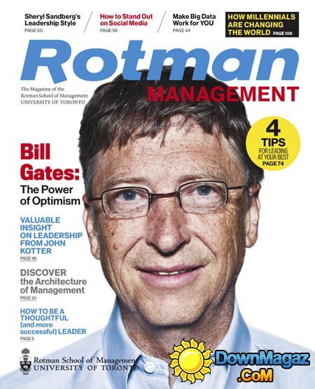 Rotman Management CA – Fall 2015 Rotman Management CA – Fall 2015