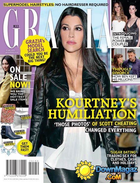 Grazia South Africa - 15 July 2015 Grazia South Africa - 15 July 2015