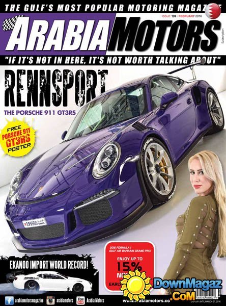 Arabia Motors - February 2016 Arabia Motors - February 2016