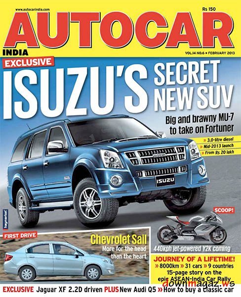 Autocar India - February 2013