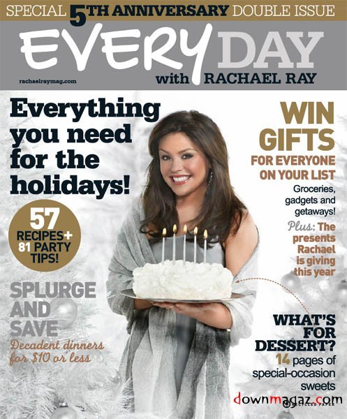 Every Day With Rachael Ray - December 2010/January 2011 Every Day With Rachael Ray - December 2010/January 2011