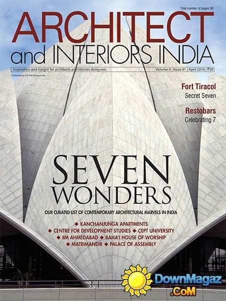 Architect and Interiors IN - April 2016 Architect and Interiors IN - April 2016