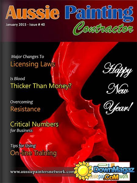 Aussie Painting Contractor - January 2015 Aussie Painting Contractor - January 2015