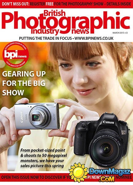 British photographic Industry News - March 2015