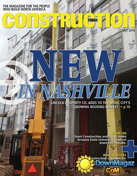 Construction Today - July 2016 Construction Today - July 2016