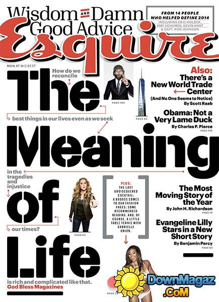 Esquire USA - January/February 2015 Esquire USA - January/February 2015
