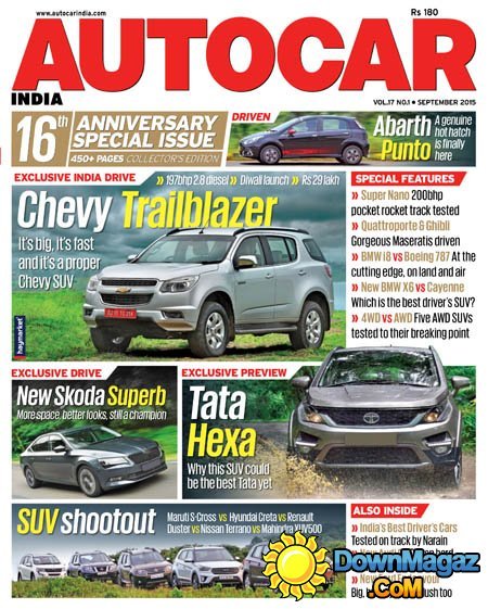 Autocar IN - September 2015 Autocar IN - September 2015