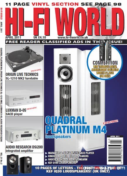 Hi-Fi World - April 2011 (UK) Hi-Fi World - April 2011 (UK)