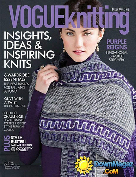 Vogue Knitting - Early Fall 2016 Vogue Knitting - Early Fall 2016
