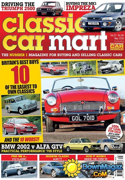 Classic Car Mart - May 2016 Classic Car Mart - May 2016