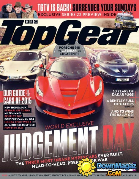 BBC Top Gear UK - January 2015 BBC Top Gear UK - January 2015