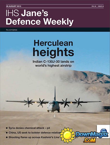 Jane's Defence Weekly - August 28, 2013