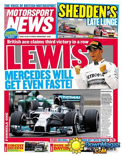 Motorsport News - 23 April 2014