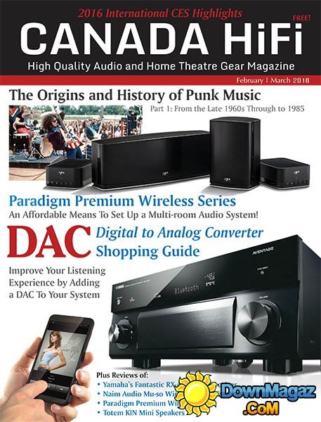 Canada HiFi - February/March 2016 Canada HiFi - February/March 2016