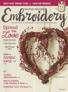 Creative Machine Embroidery - 01/02 2019 Creative Machine Embroidery - 01/02 2019