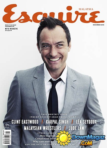 Esquire MY - November 2016 Esquire MY - November 2016