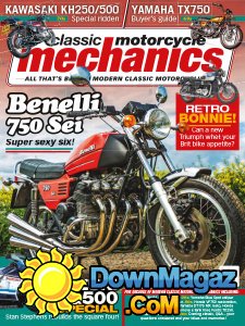 Classic Motorcycle Mechanics - 08.2017 Classic Motorcycle Mechanics - 08.2017