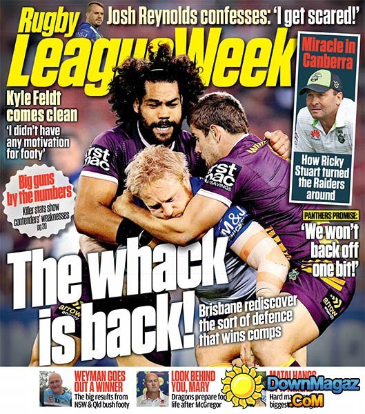 Rugby League Week - 25 August 2016 Rugby League Week - 25 August 2016