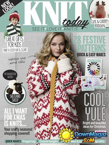 Knit Today UK - Christmas 2015 Knit Today UK - Christmas 2015